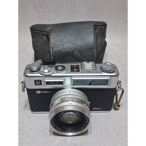 Yashica Electro 35 GSN 35mm Rangefinder Film Camera FOR PARTS OR REPAIR